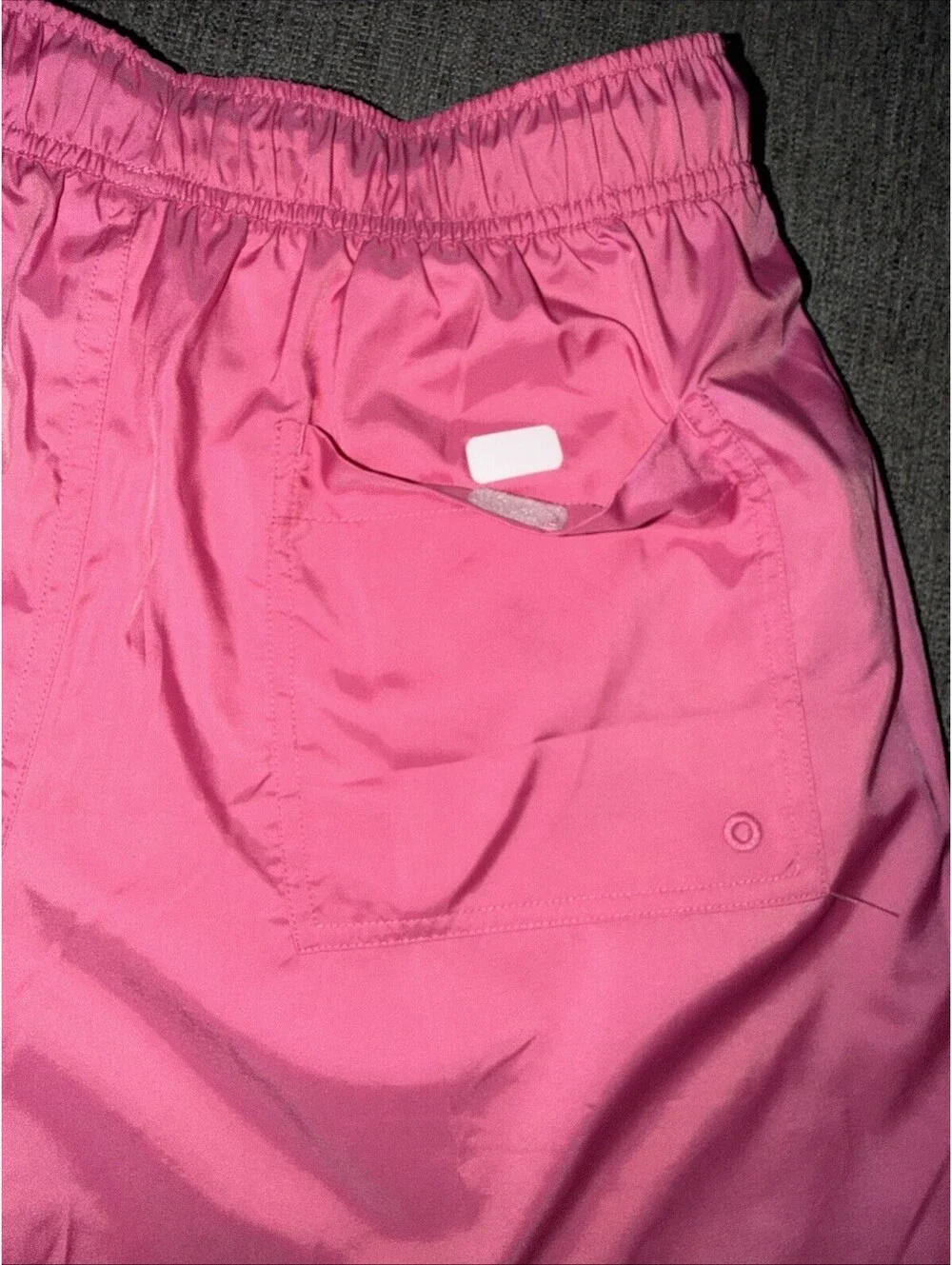 Nike Club Flow Men Medium Woven Lined Shorts Pinksicle/White FN3307-684 New
